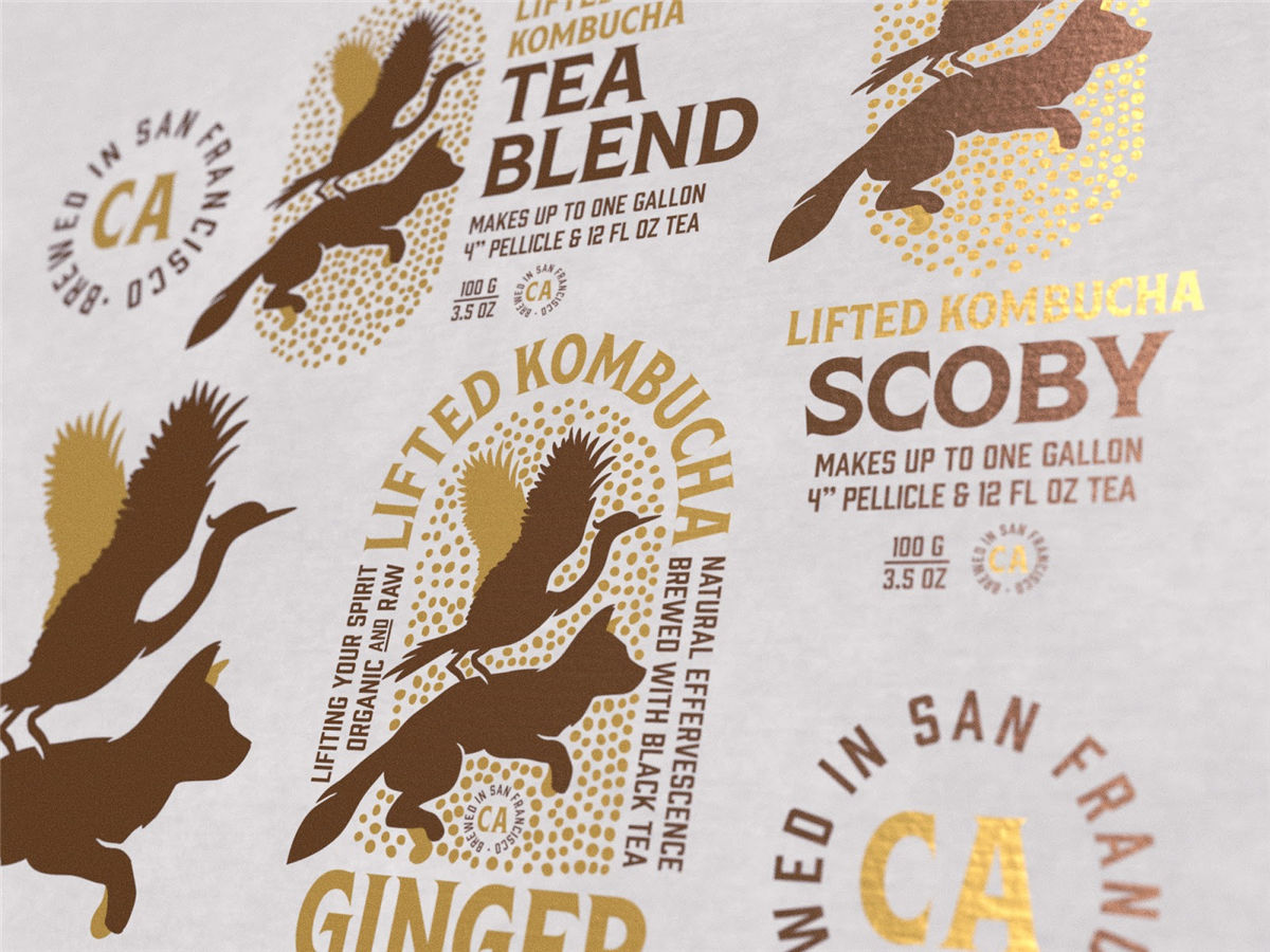 茶飲料包裝設計(圖1)