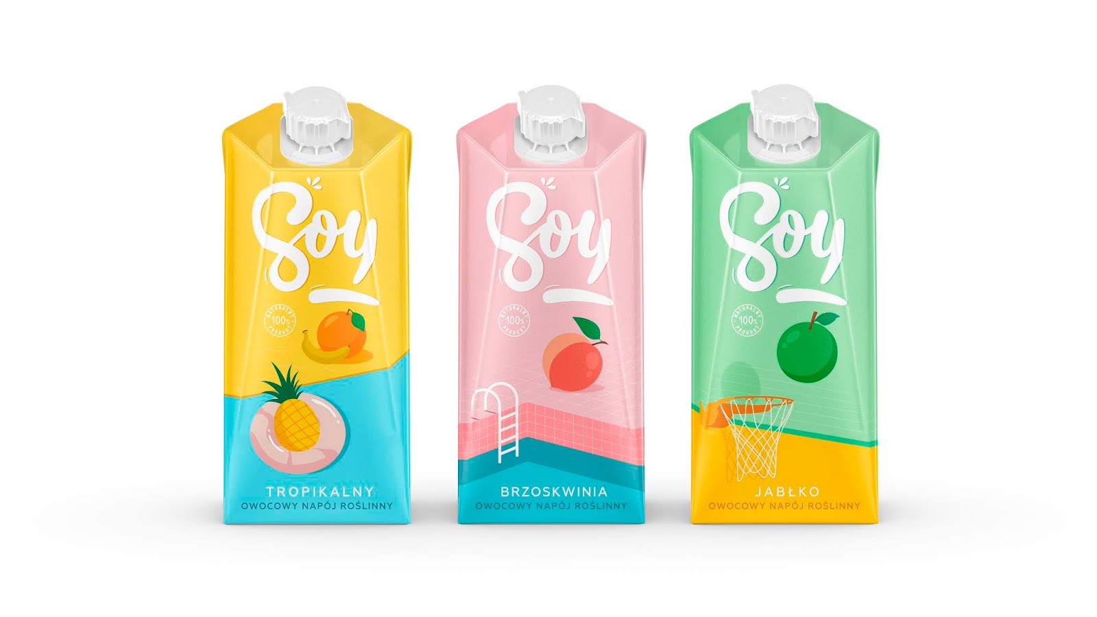 豆奶包裝設(shè)計參考(圖3)