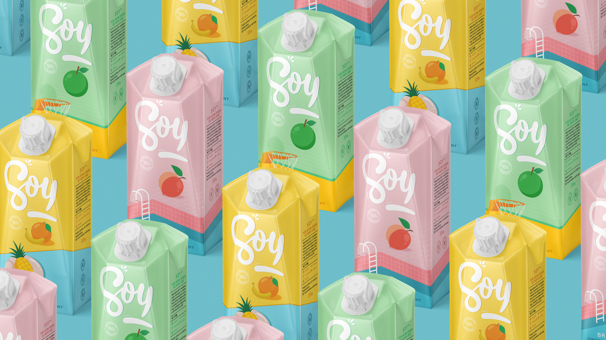 豆奶包裝設(shè)計參考(圖6)
