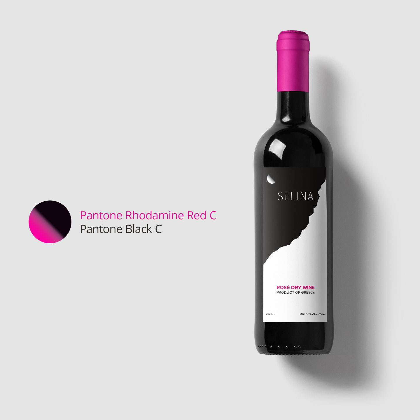 葡萄酒包裝設(shè)計簡約識別度高(圖4)