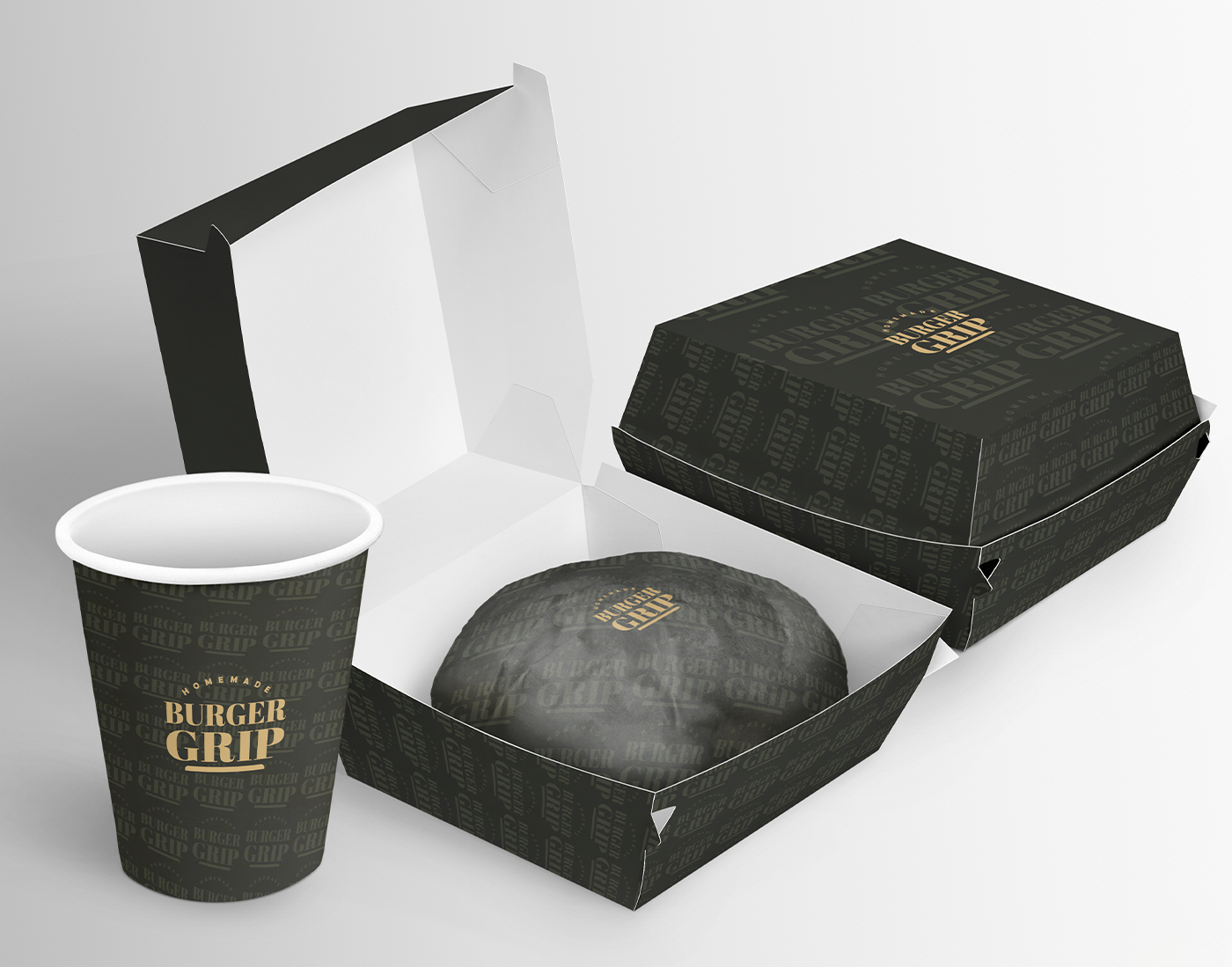 簡約快餐食品包裝設計(圖5)