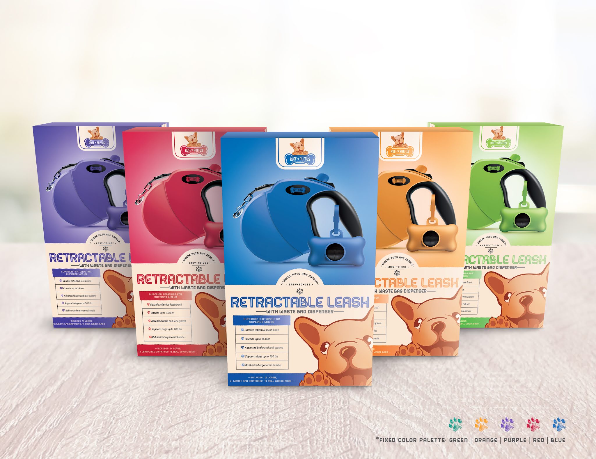 寵物包裝設計欣賞系列產品怎么設計比較好(圖5)