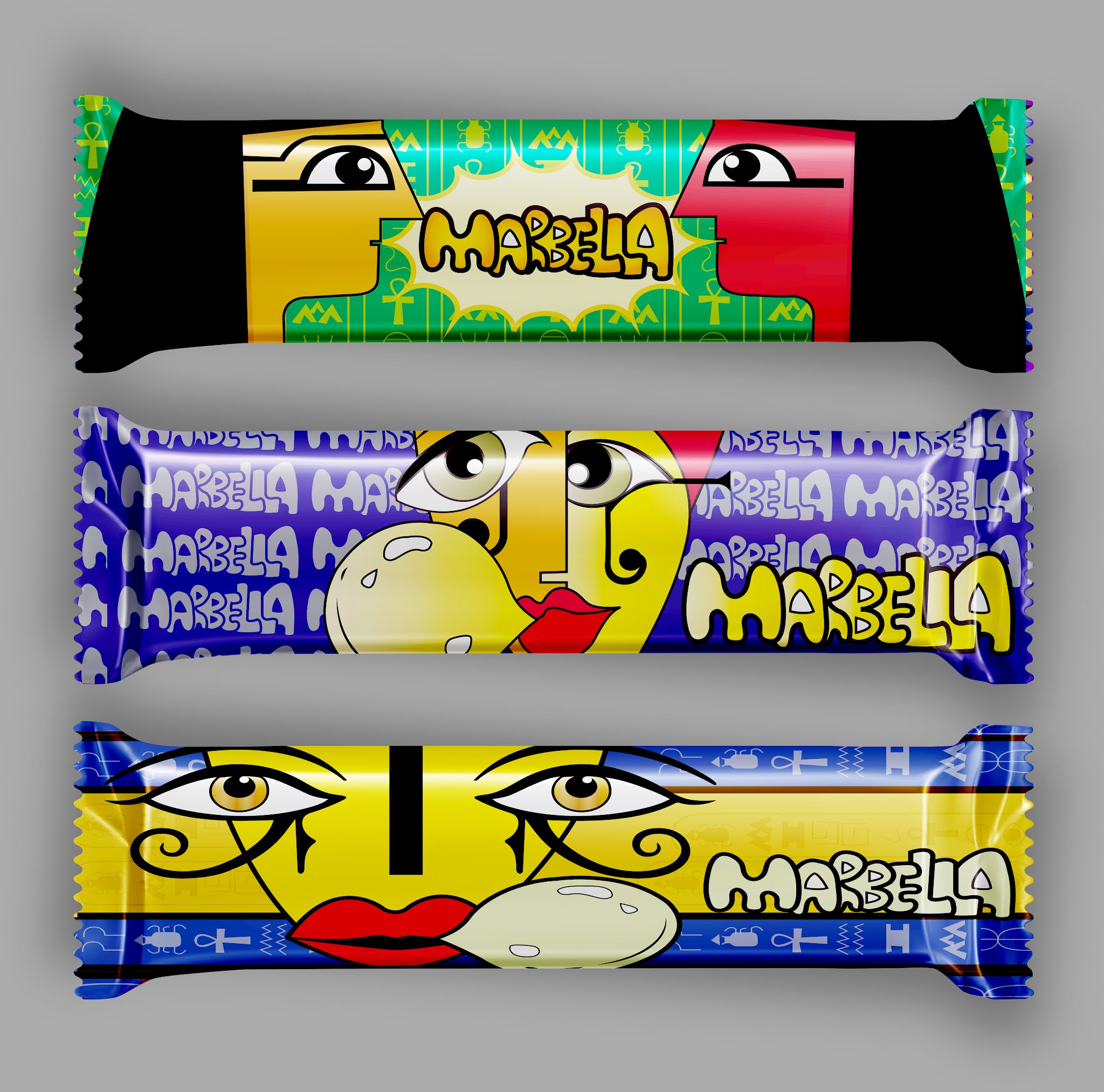 口香糖食品怎么設計包裝(圖1)