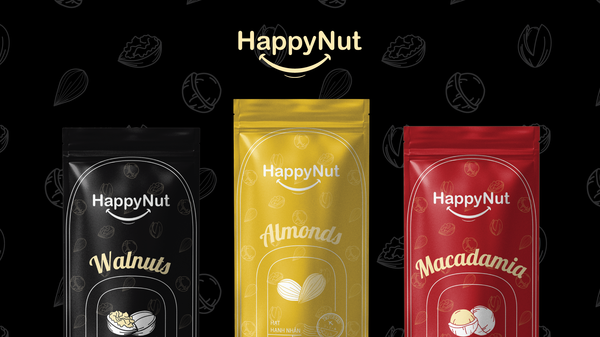 堅果食品包裝袋該怎么設計(圖1)