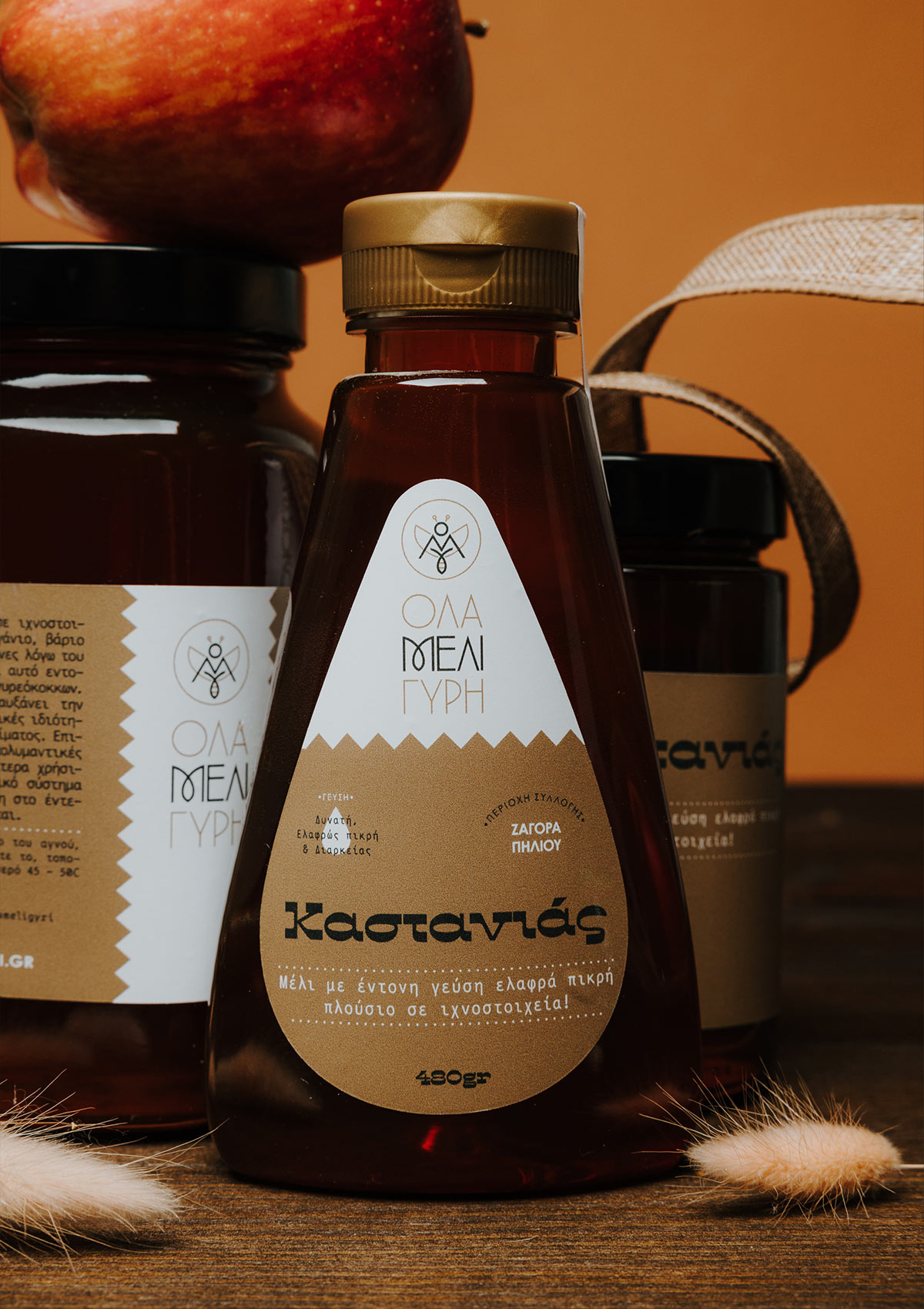 蜂蜜包裝設計參考簡約高端(圖9)