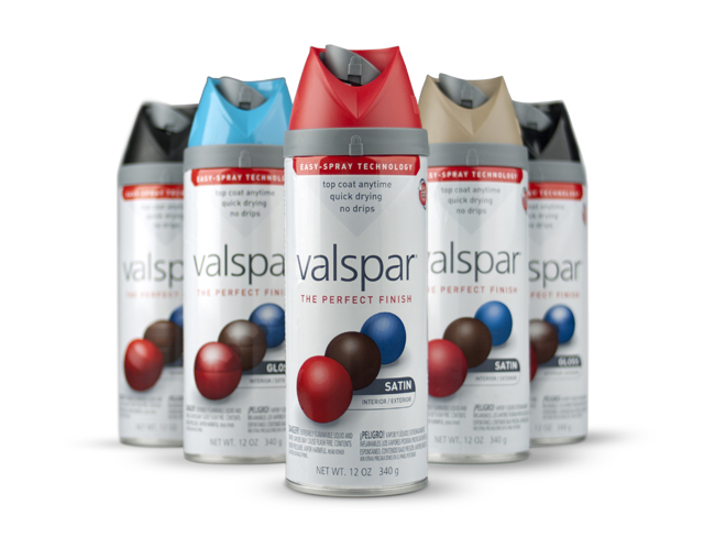 油漆噴漆包裝可以這樣設計(圖1)