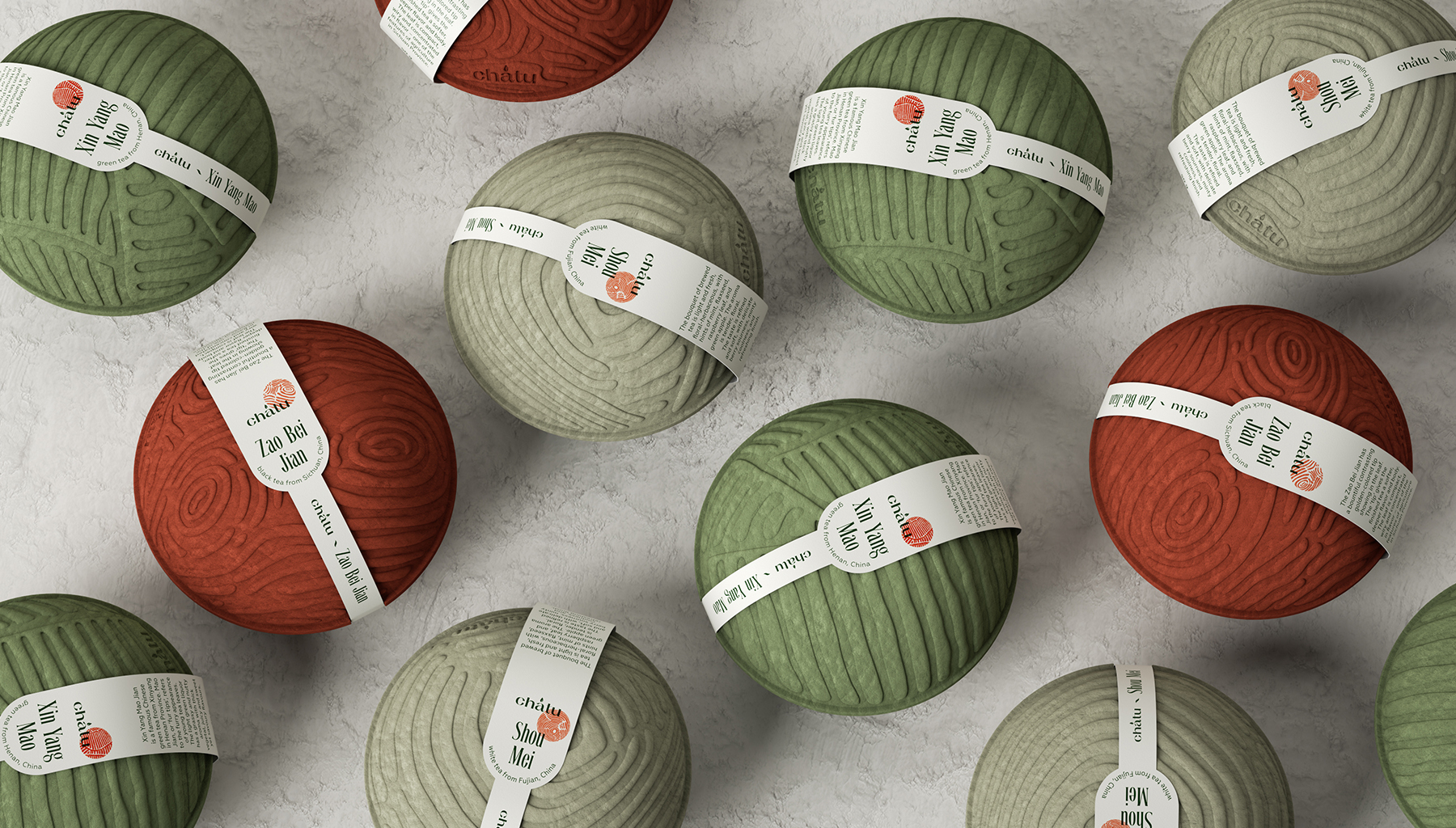 紙漿壓模做的茶葉包裝非常環保(圖13)