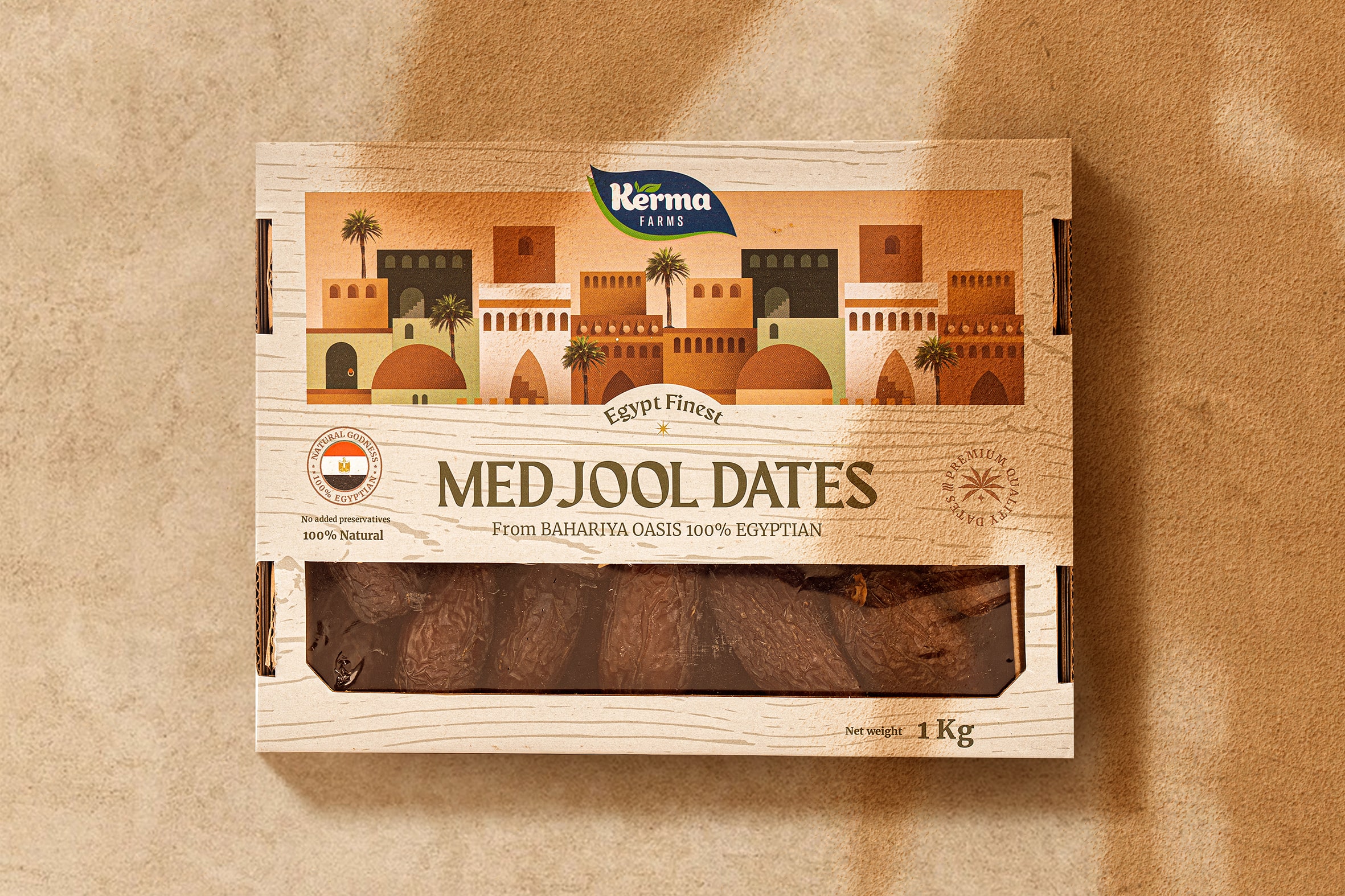 MEDJOOL DATES椰棗食品包裝設(shè)計(圖2)