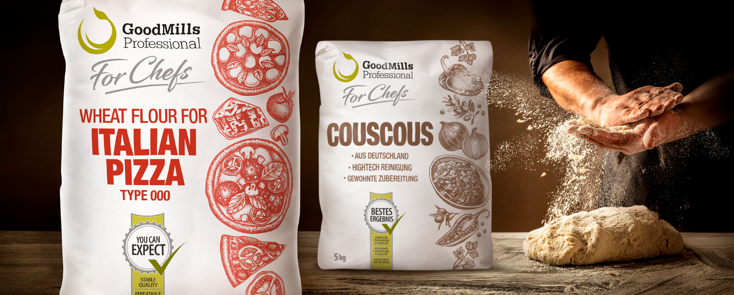 ?GoodMills Group面粉創意包裝這樣設計(圖1) ?GoodMills Group面粉創意包裝這樣設計(圖1)