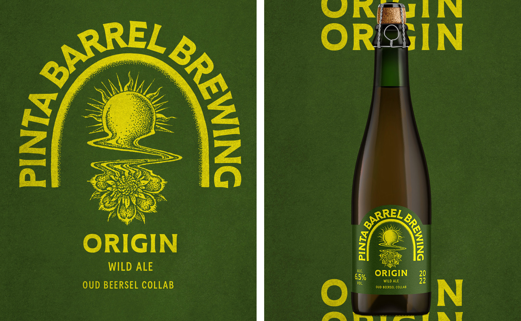 PINTA Barrel Brewing啤酒視覺識別包裝設(shè)計(圖6)