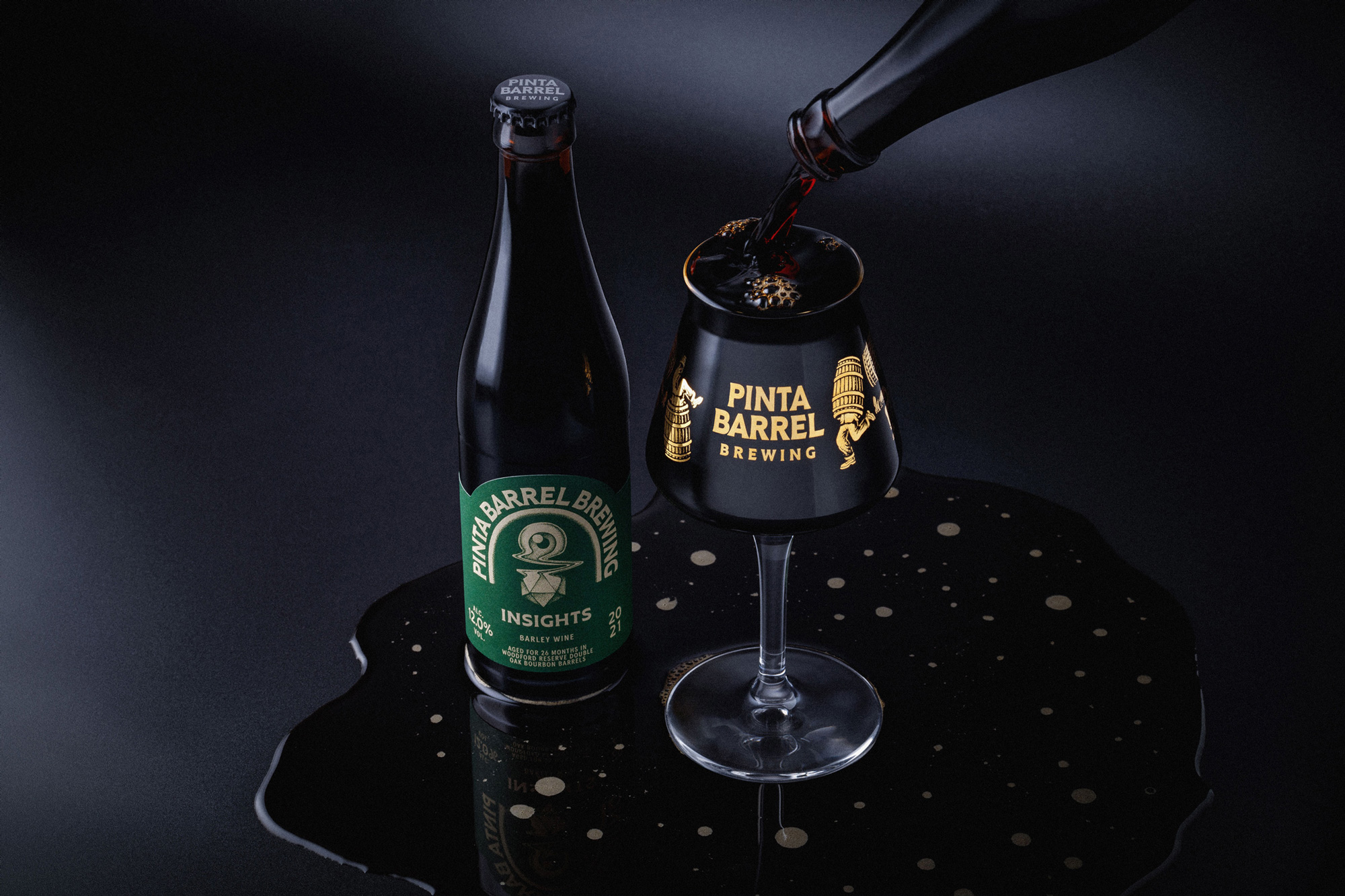 PINTA Barrel Brewing啤酒視覺識別包裝設(shè)計(圖7)