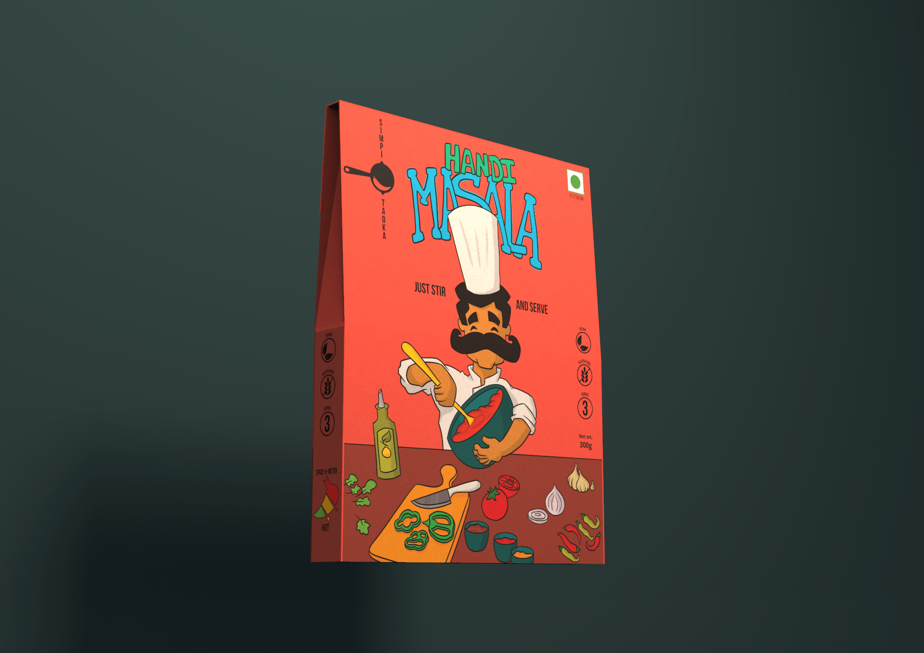  Simpli Tadka系列咖喱包裝設計欣賞(圖5)