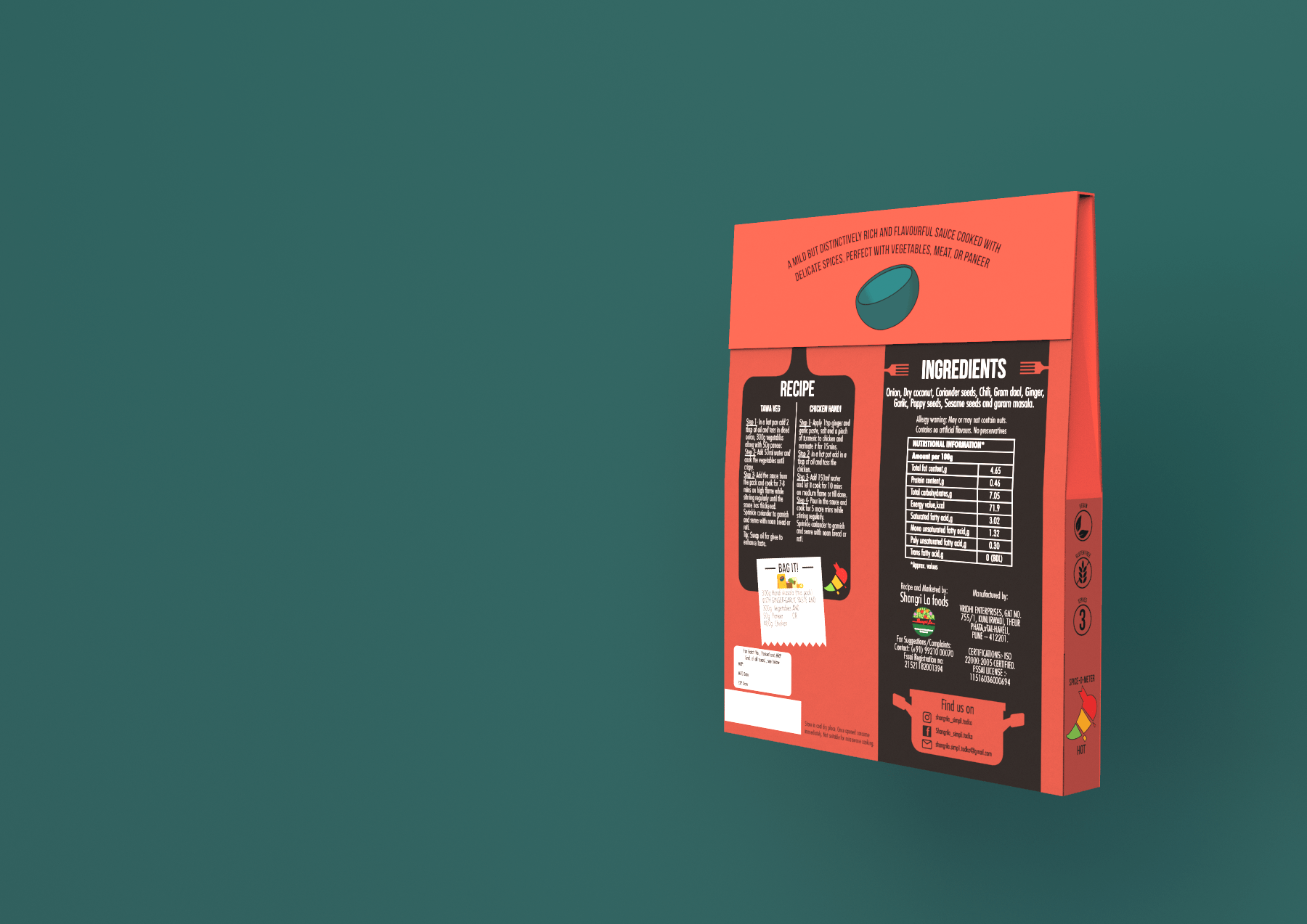  Simpli Tadka系列咖喱包裝設計欣賞(圖7)