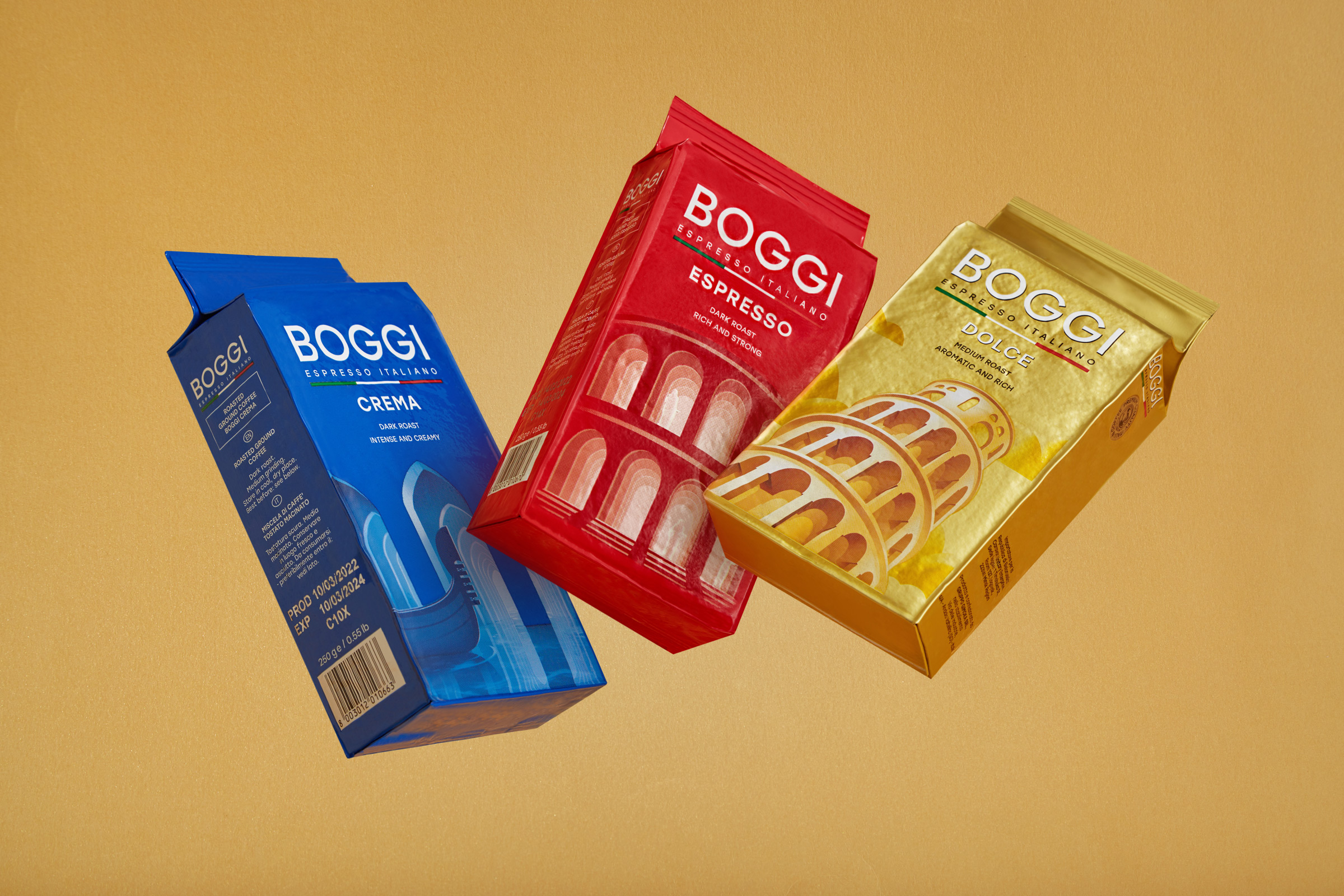 Boggi 意大利咖啡品牌包裝這樣設計(圖1) Boggi 意大利咖啡品牌包裝這樣設計(圖1)