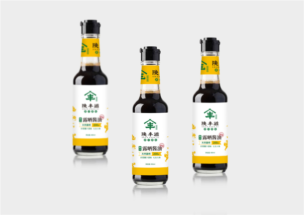 瀘州特產調味品醬油包裝如何設計(圖2)