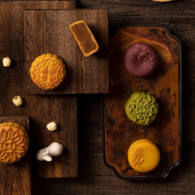 五味和 蝶戀物語 廣式月餅 600g 禮盒裝包裝禮盒產品包裝創意設計欣賞(圖3)