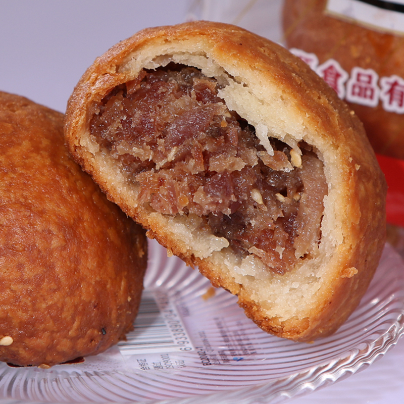 月源 云腿滇式月餅 80g*10袋 禮盒裝包裝禮盒產品包裝創意設計欣賞(圖4)