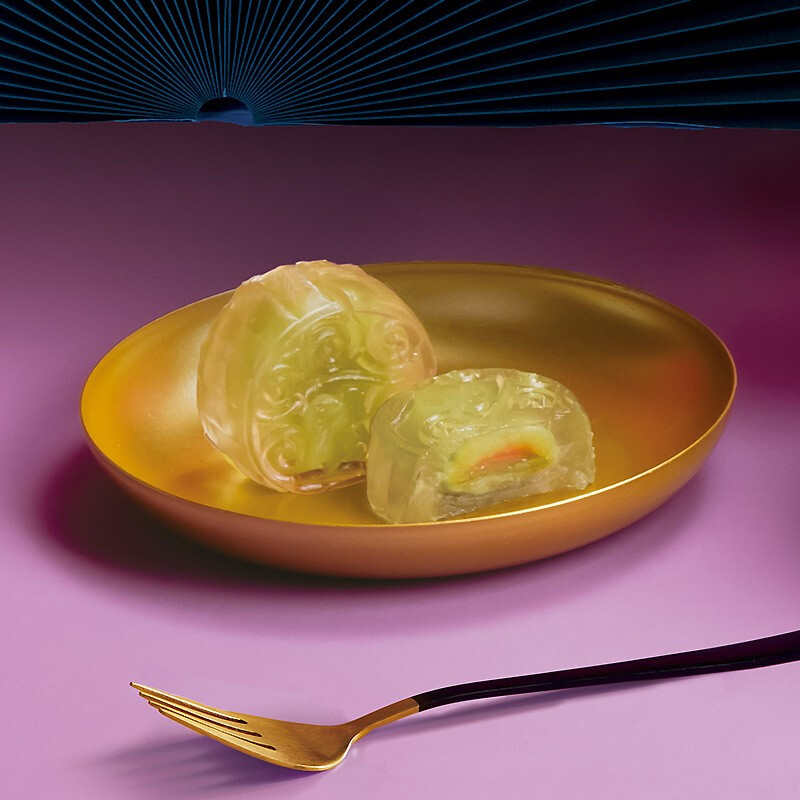 榮誠月餅 夢幻夜色 廣式月餅 8餅4味 560g 禮盒裝包裝禮盒產品包裝創意設計欣賞(圖4)