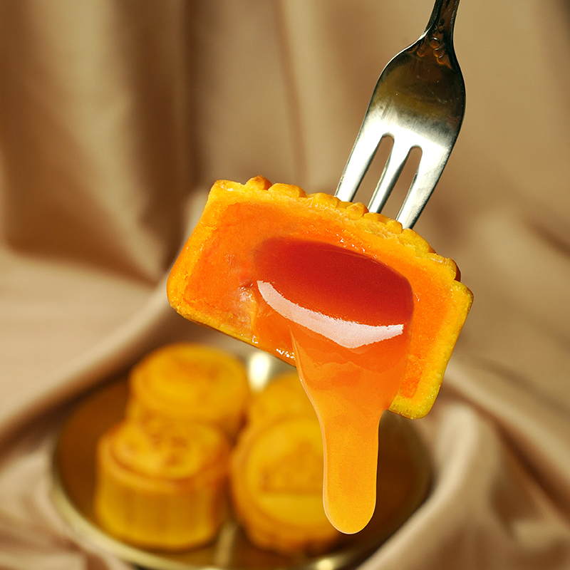 葡記 四味流心月餅 8餅4味 400g包裝禮盒產品包裝創意設計欣賞(圖3)