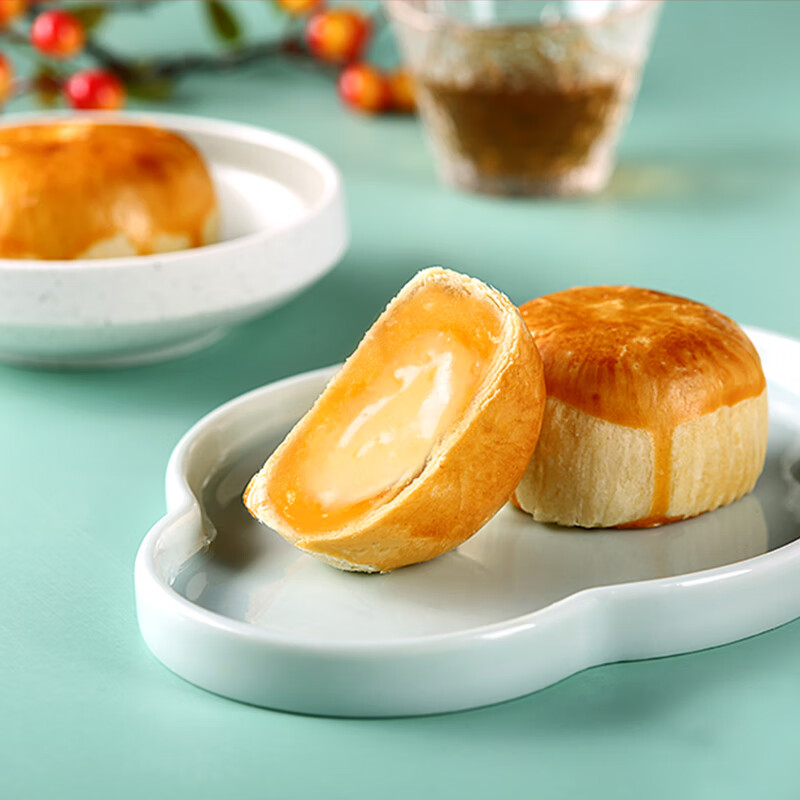 鮮品屋 明月花語 月餅 15餅9味 1.155kg 禮盒裝包裝禮盒產(chǎn)品包裝創(chuàng)意設(shè)計(jì)欣賞(圖5)