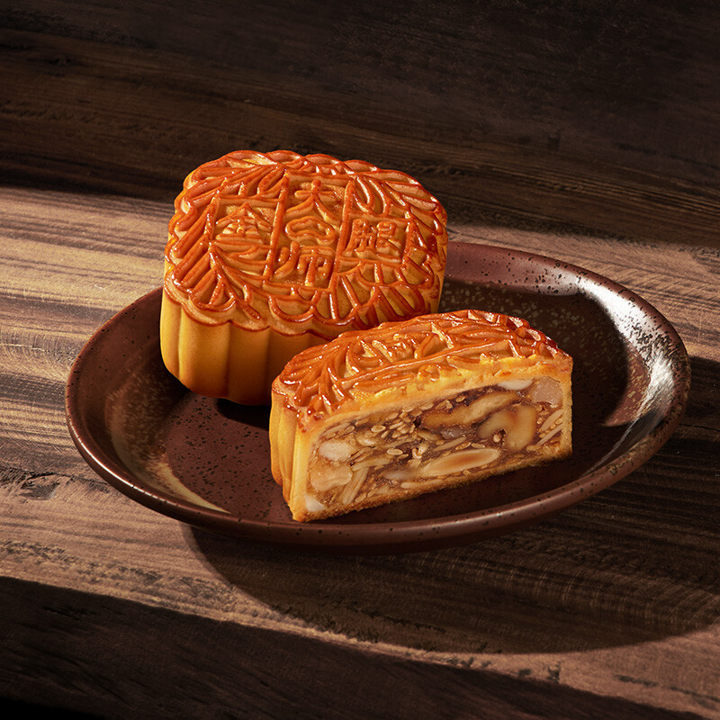 利口福 八星禮月月餅禮盒 8餅5味 1.26kg包裝禮盒產(chǎn)品包裝創(chuàng)意設(shè)計欣賞(圖4)