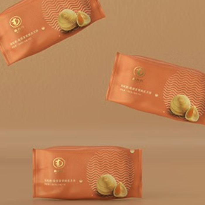 南臺月 蓮蓉蛋黃酥皮潮式月餅 560g包裝禮盒產品包裝創意設計欣賞(圖3)