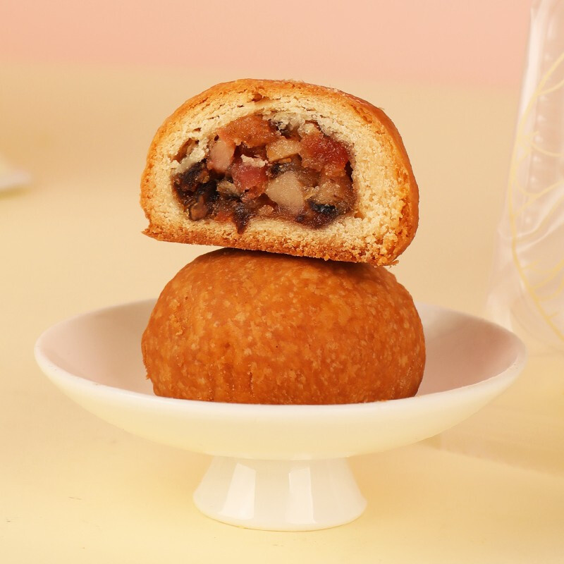 啊本 云腿小餅 滇式月餅 40餅4味 1kg 禮盒裝包裝禮盒產品包裝創意設計欣賞(圖5)