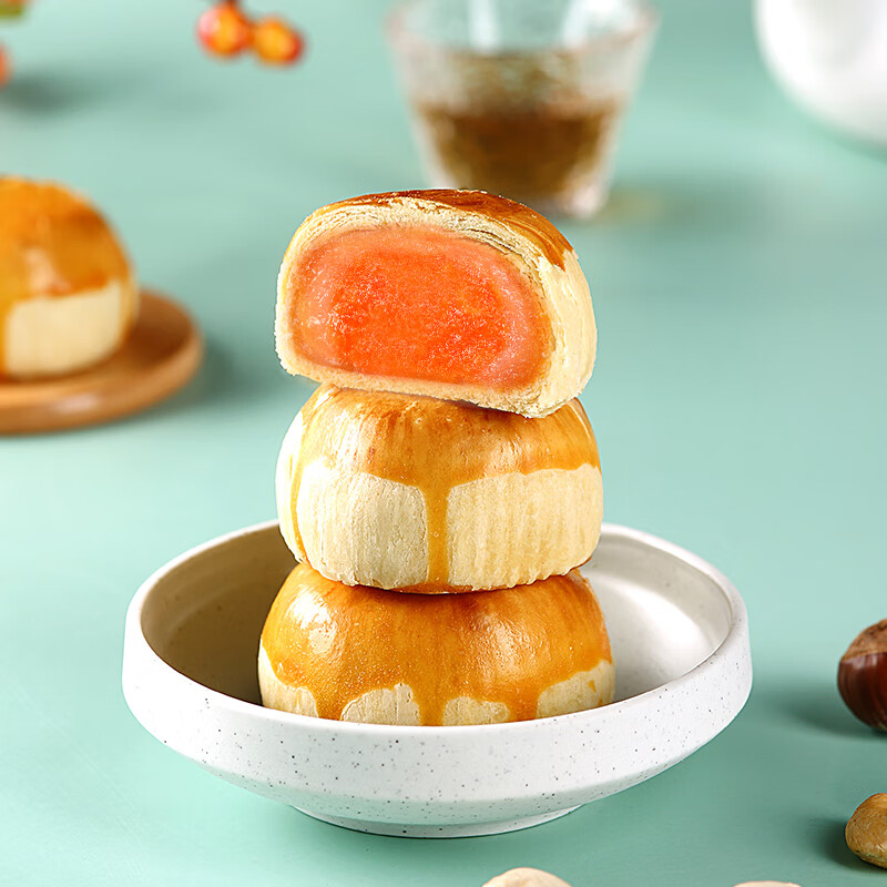 鮮品屋 金品秋月 廣式月餅 13餅13味 1.025kg 禮盒裝包裝禮盒產品包裝創意設計欣賞(圖5)