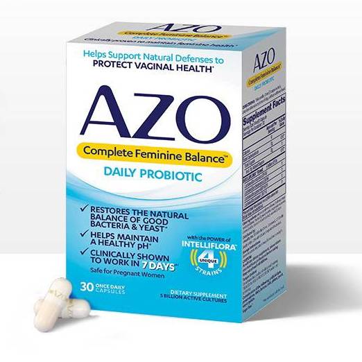 AZO 女性平衡益生菌 30粒保健產(chǎn)品包裝創(chuàng)意設(shè)計欣賞(圖3)