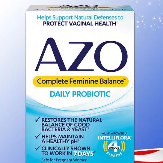 AZO 女性平衡益生菌 30粒保健產(chǎn)品包裝創(chuàng)意設(shè)計欣賞(圖5)