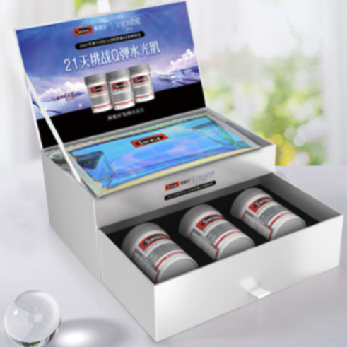 Swisse 斯維詩 口服玻尿酸水光片 30粒保健產品包裝創意設計欣賞(圖4)