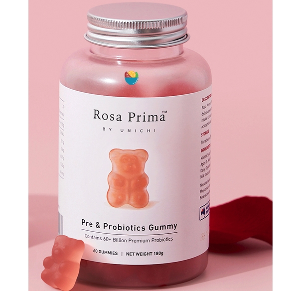 Unichi 澳源優(yōu)馳 復(fù)配益生菌 小熊軟糖  60粒保健產(chǎn)品包裝創(chuàng)意設(shè)計(jì)欣賞(圖1)