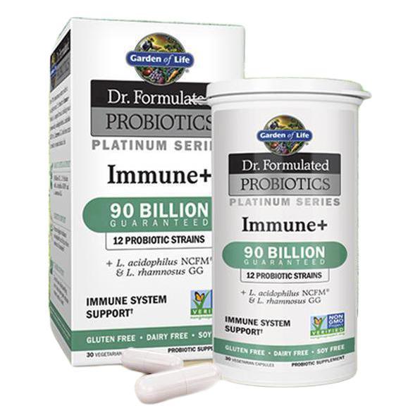 Garden of Life 生命花園 博士配方免疫益生菌膠囊 30粒保健產品包裝創意設計欣賞(圖2)