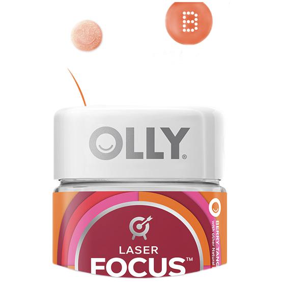 OLLY 注意力軟糖 36粒/瓶保健產品包裝創意設計欣賞(圖4)