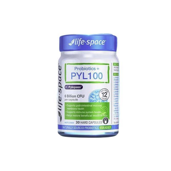 life space 益倍適 PYL100 益生菌膠囊  30粒保健產品包裝創意設計欣賞(圖1)