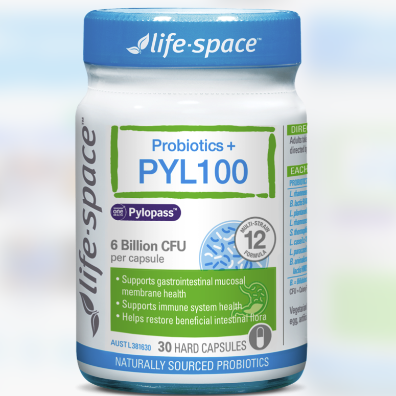 life space 益倍適 PYL100 益生菌膠囊  30粒保健產品包裝創意設計欣賞(圖4)