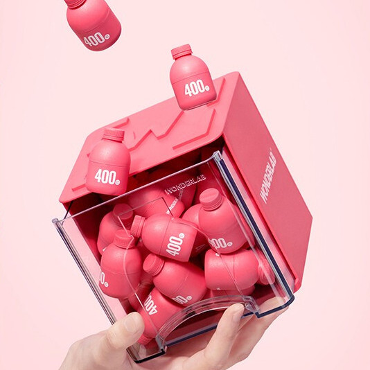 wonderlab 蔓越莓益生菌固體飲料 2g*30瓶保健產品包裝創意設計欣賞(圖4)