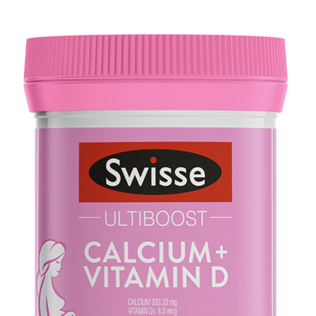 Swisse 斯維詩 鈣+維生素D片 60粒保健產品包裝創意設計欣賞(圖4)