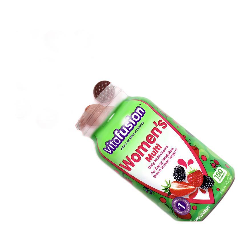 vitafusion 女士維生素軟糖 150粒保健產品包裝創意設計欣賞(圖4)