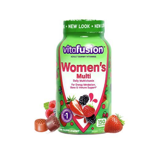 vitafusion 女士維生素軟糖 150粒保健產品包裝創意設計欣賞(圖3)