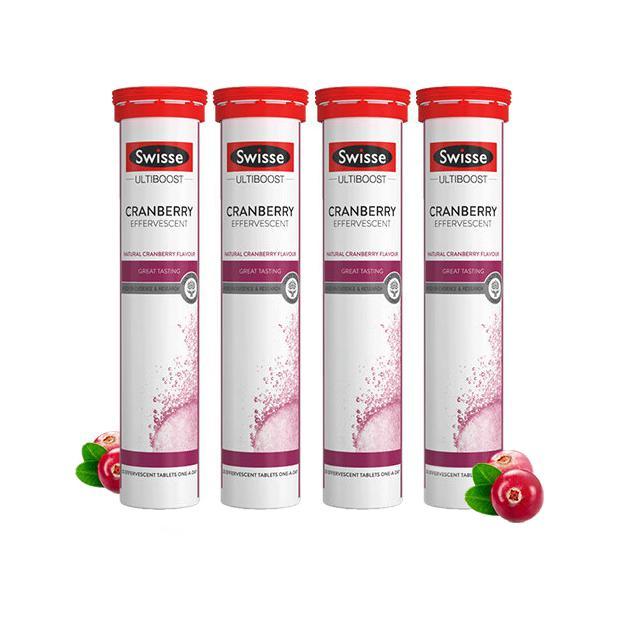 Swisse 斯維詩 蔓越莓泡騰片保健產品包裝創意設計欣賞(圖3)