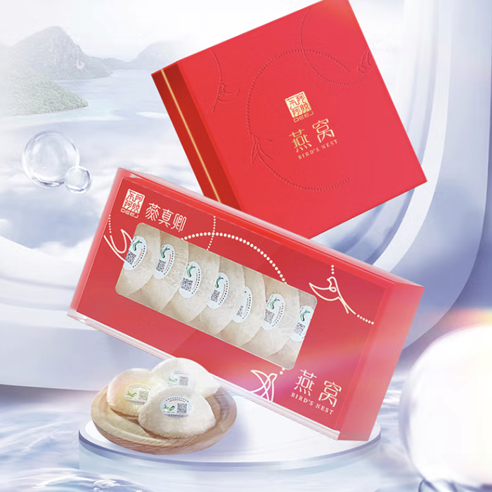 DEEJ 東阿阿膠 燕窩 50g 禮盒裝保健產(chǎn)品包裝創(chuàng)意設(shè)計(jì)欣賞(圖5)