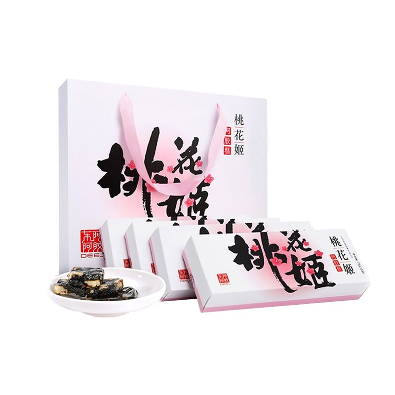 DEEJ 東阿阿膠 桃花膠 阿膠糕保健產(chǎn)品包裝創(chuàng)意設(shè)計(jì)欣賞(圖2)