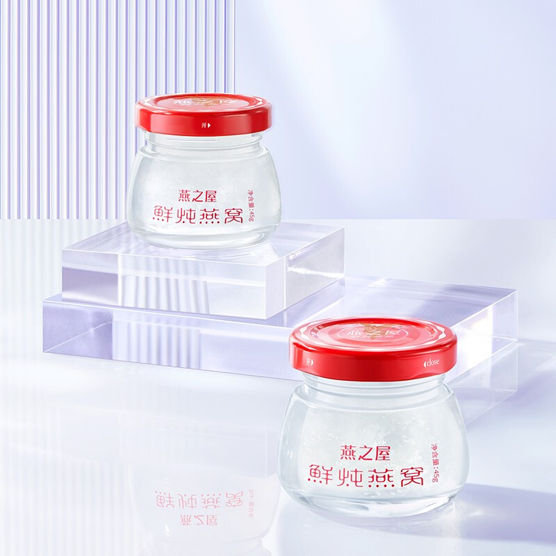燕之屋 鮮燉燕窩 45g*28瓶保健產品包裝創意設計欣賞(圖3)