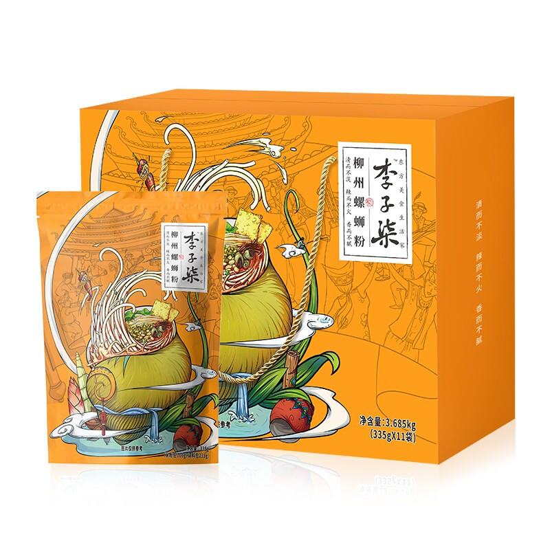 受歡迎的螺螄粉包裝設計排名(圖4)