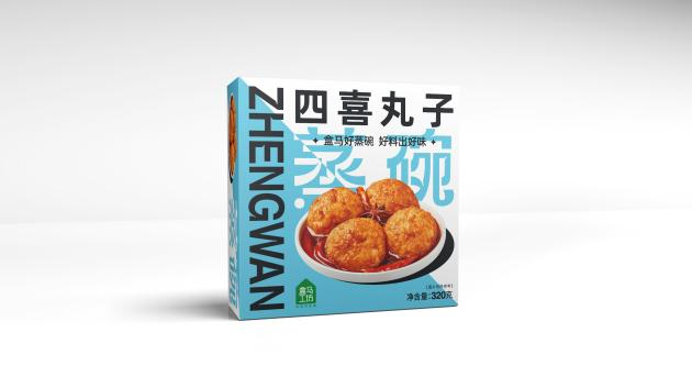 萬闔源盒馬鮮生預制菜包裝升級設計(圖7)
