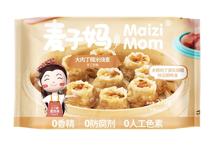 糯米燒麥包裝袋設(shè)計(jì)作品欣賞(圖1) 糯米燒麥包裝袋設(shè)計(jì)作品欣賞(圖1)