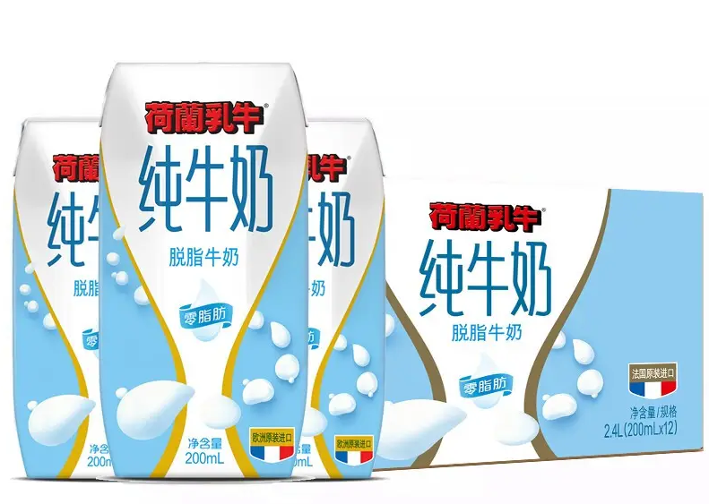 脫脂牛奶包裝設計作品欣賞(圖1) 脫脂牛奶包裝設計作品欣賞(圖1)