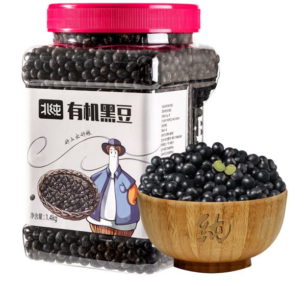 灌裝有機(jī)黑豆包裝如何設(shè)計(jì)(圖1)