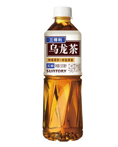 無糖烏龍茶飲料瓶包裝設計作品欣賞(圖1)